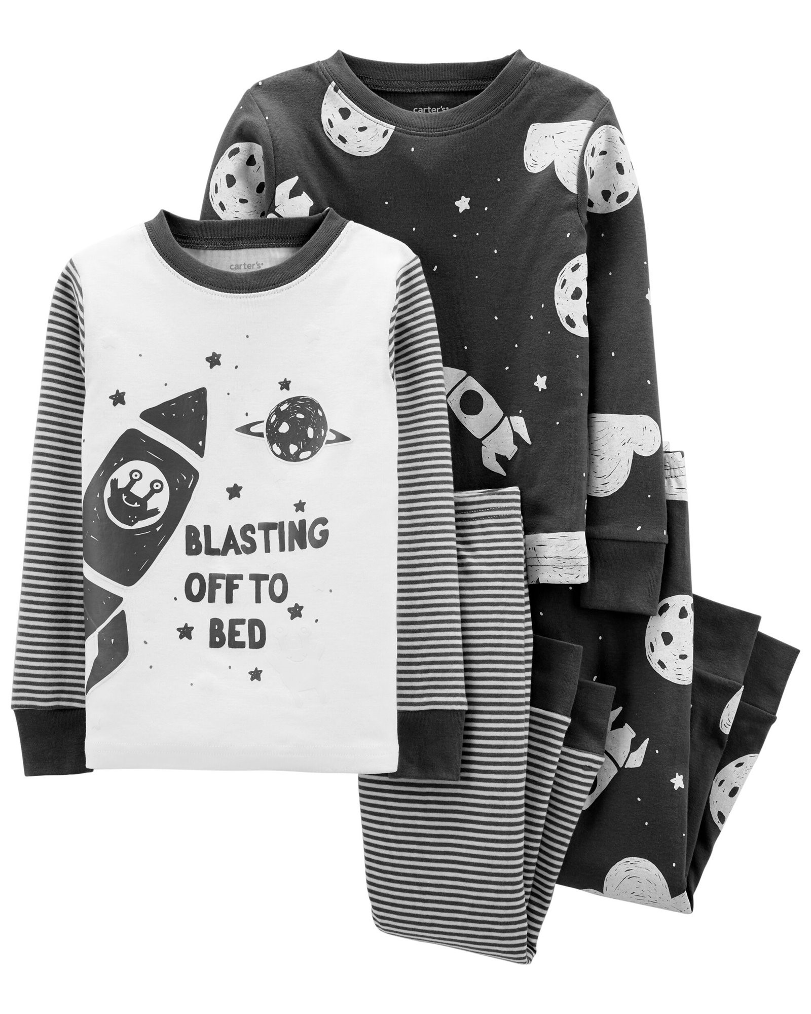 Carter's Set 2 pijamale Rachete
