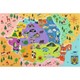 Puzzle educativ Trefl The Map of Romania for children, 44 piese ( rom )