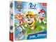 Joc de masa Trefl 2 in1 Paw Patrol, Ludo si Cursa Catelusilor