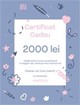 Certificat cadou, 2000 lei
