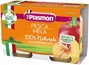 Piure Plasmon din piersici si mere (6+ luni), 2x104 g