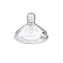 Tetina din silicon anticolici cu flux scazut (S) BabyOno Natural Nursing (0+ luni), 2 buc.