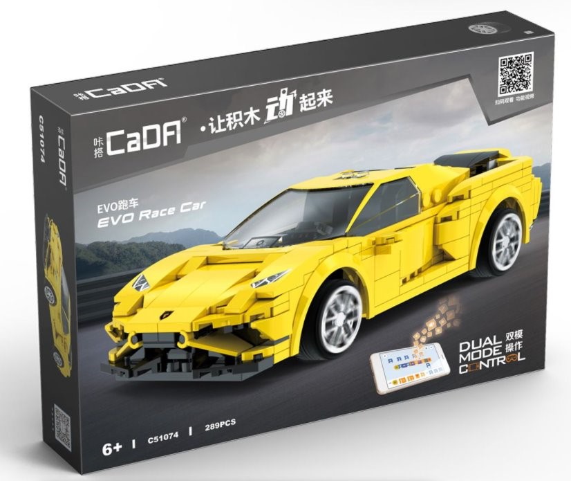 Конструктор CaDA EVO Race Car, 289 штук
