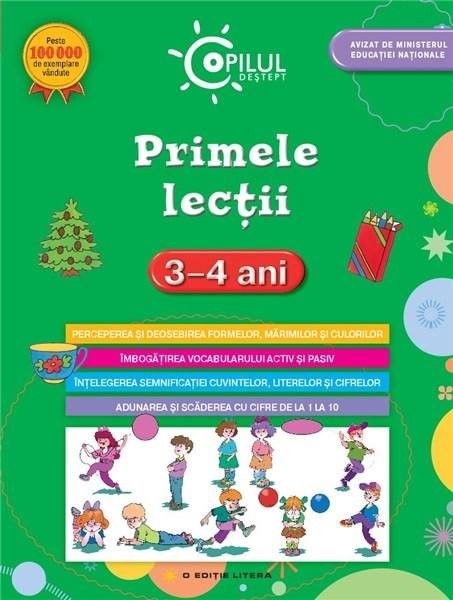 Primele lectii 3-4 ani. Dezvoltarea timpurie
