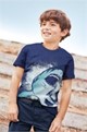 Carter's Tricou Rechin Albastru