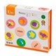 Joc educativ din lemn Viga Toys Memory, 32 buc.