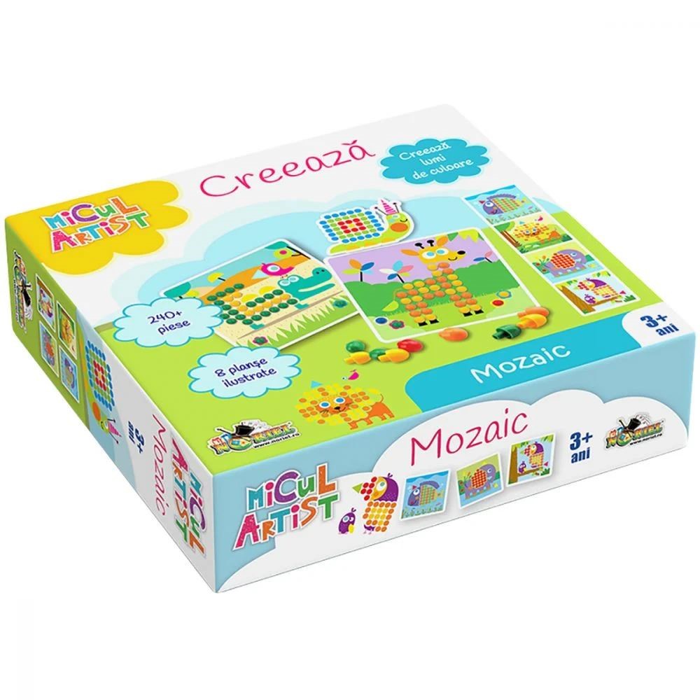Joc educativ Noriel Micul Artist, Mozaic