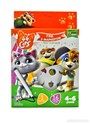 Joc educativ Vladi Toys Scrie si sterge cu marker, 44 Pisoiasi