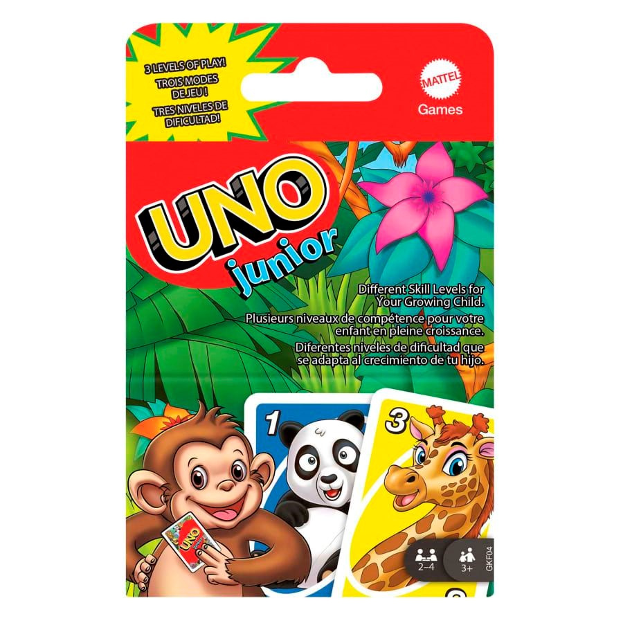 Joc de carti Mattel UNO Junior 2.0