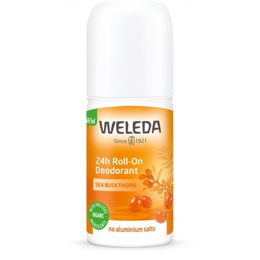 Роликовый дезодорант Weleda 24ч Облепиха, 50 мл