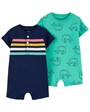 Carter's Set 2 Salopete de vara Cameleon