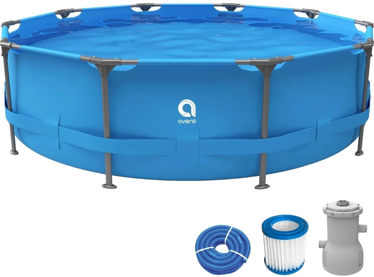 Piscina Avenli Frame Plus, 366x366x76 cm EU