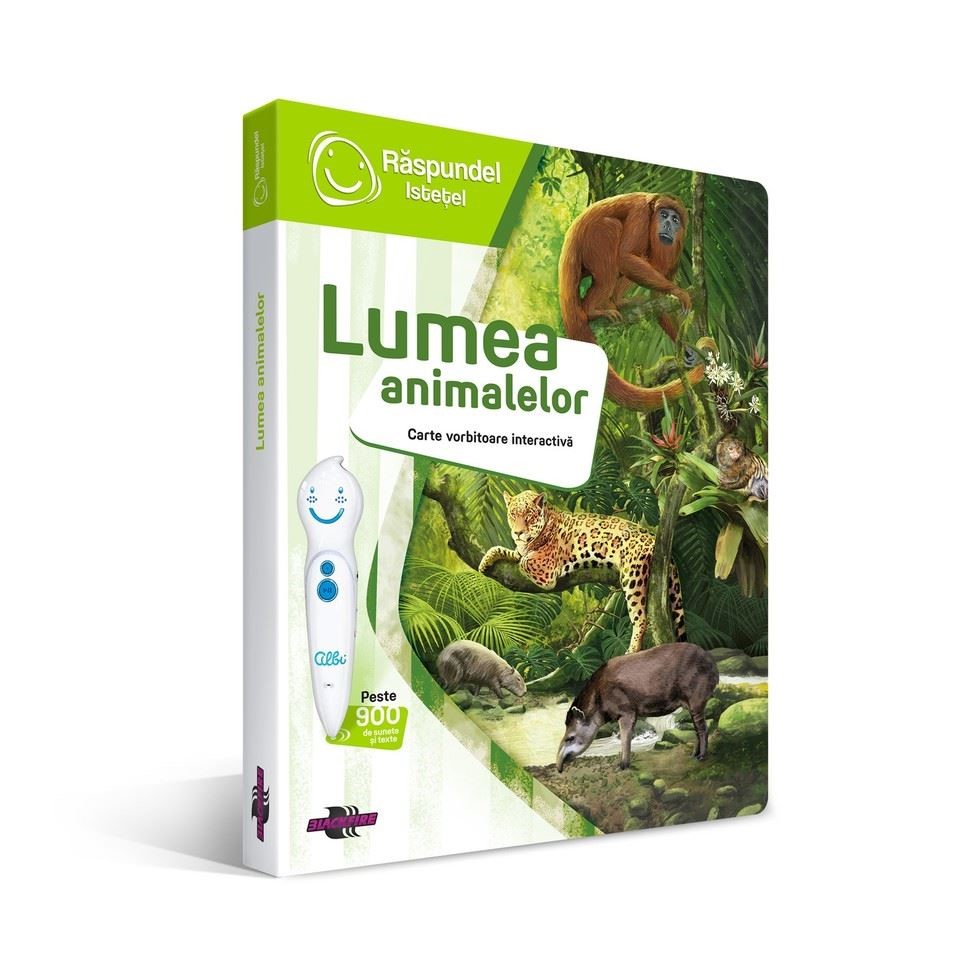 Carte interactiva Raspundel Istetel Lumea animalelor