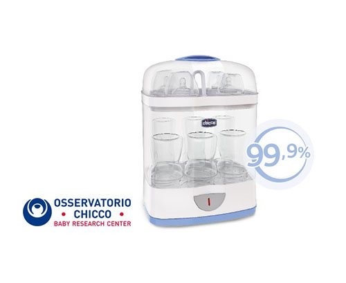 Sterilizator electric modular cu aburi Chicco Steril Natural 2 in 1