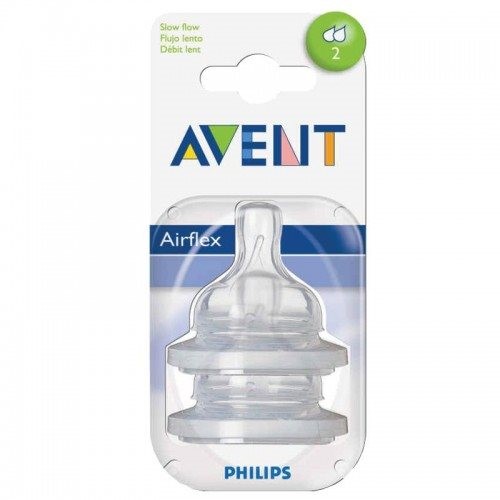 Tetine din silicon Philips AVENT Classic, 6 marimi, 2 buc.