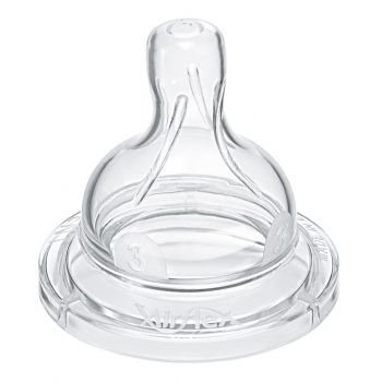 Tetine din silicon Philips AVENT Classic, 6 marimi, 2 buc.