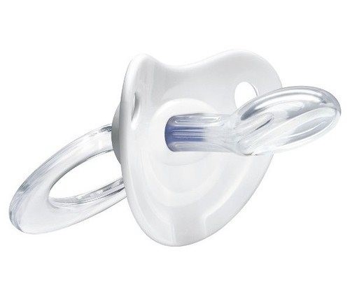Пустышка NUK Baby Rose из силикона (6-18 мес.)