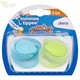 Пустышки латексные Tommee Tippee Basics Cherry (0-6 мес.), 2 шт.