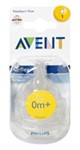 Tetine din silicon Philips AVENT Classic, 6 marimi, 2 buc.