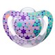 Пустышка NUK Genius Color из силикона (0-6 мес.)
