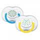 Suzete ortodontice cu flux liber Philips AVENT Contemporary (6-18 luni), 2 buc.