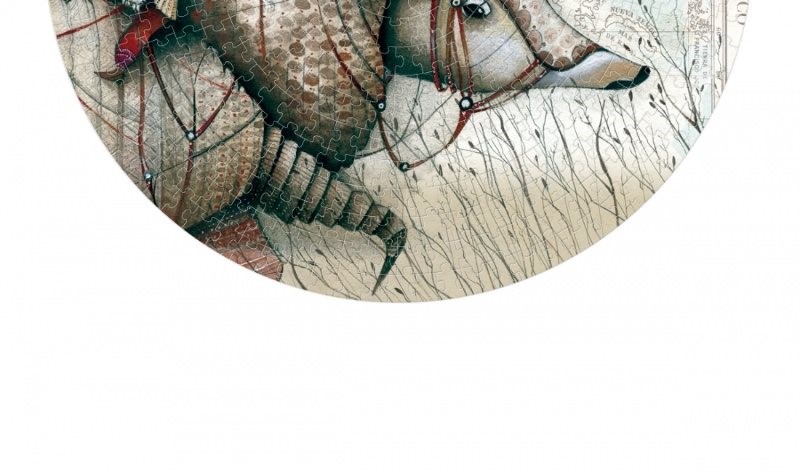 Puzzle rotund Londji Avec Tatou, 500 piese