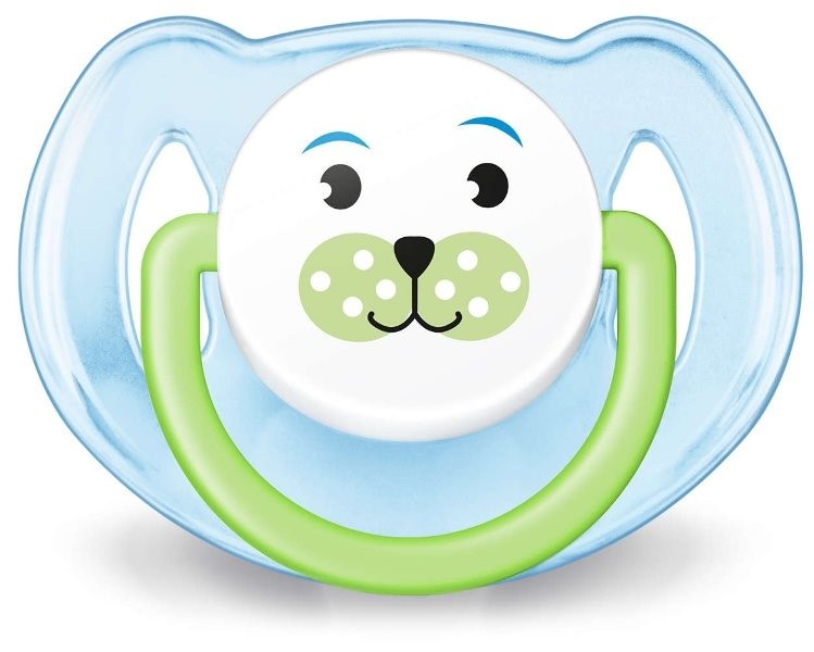 Suzete ortodontice Philips AVENT Animals (6-18 luni), 2 buc.