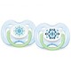 Suzete ortodontice cu flux liber Philips AVENT Fashion (0-6 luni), 2 buc.