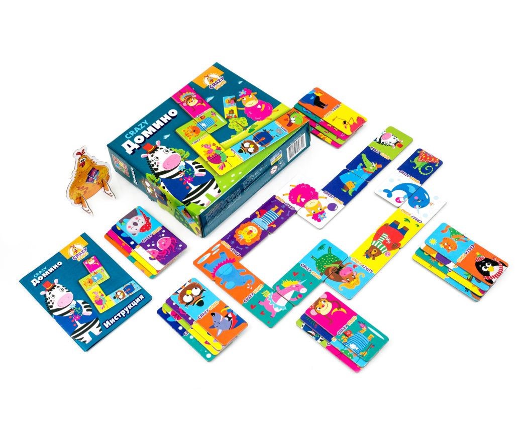 Joc de masa Vladi Toys Crazy Domino