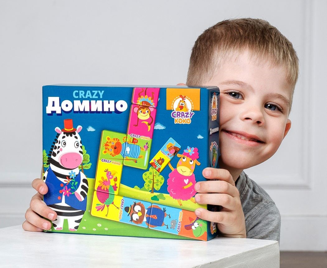 Joc de masa Vladi Toys Crazy Domino