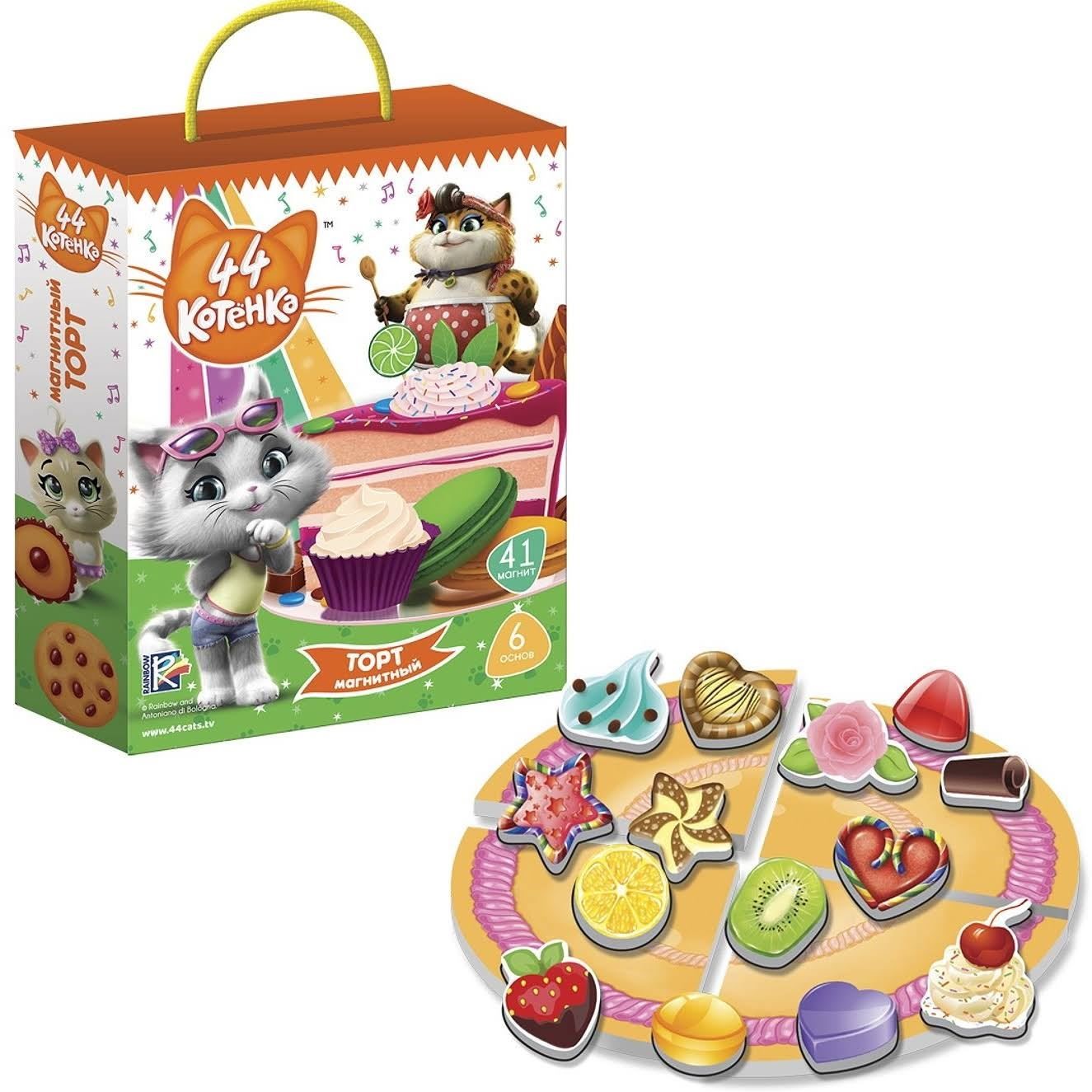 Joc magnetic Vladi Toys Torta 44 Pisoi