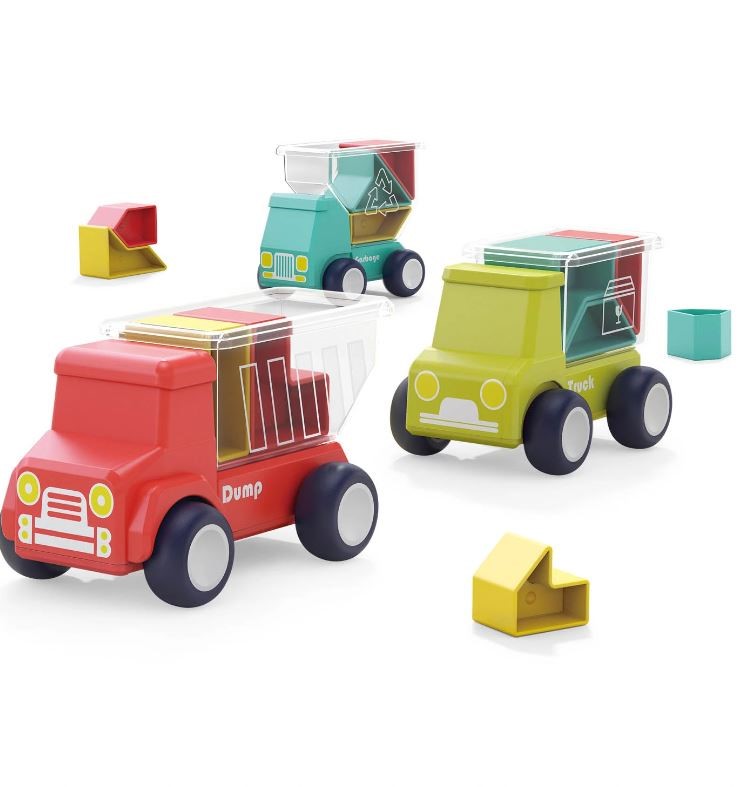 Puzzle educational Hola Toys Masinute