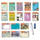 Joc educativ Vladi Toys Scrie si sterge cu marker, 44 Pisoi