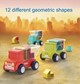 Puzzle educational Hola Toys Masinute