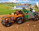 Конструктор Blocki MyFarm Трактор с сеялками, 143 шт.