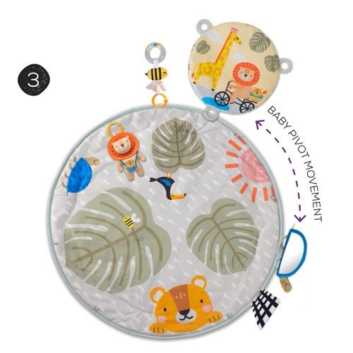 Коврик для развития Taf Toys для младенцев, Савана