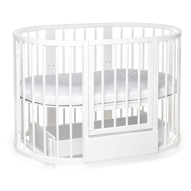 Детская кроватка Eucalyptus Olivia Plus Белая