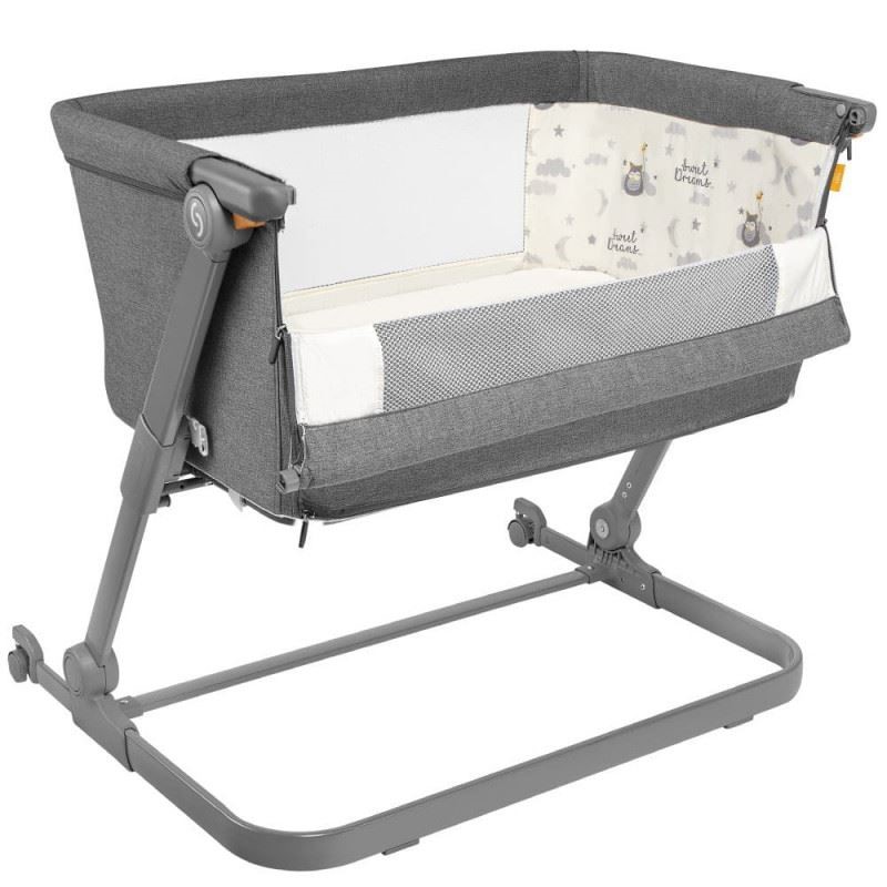 Patut co-sleeper Skiddou Natt evening shadow Gri inchis