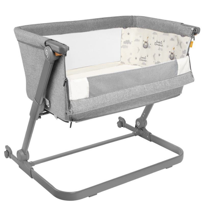 Patut co-sleeper Skiddou Natt nomadic dream Gri