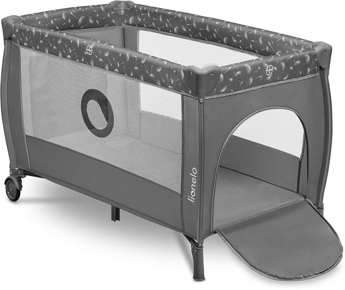 Складная кроватка Lionelo Stefi Plus, Серый