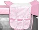 Patut pliabil Lionelo Flower Flamingo