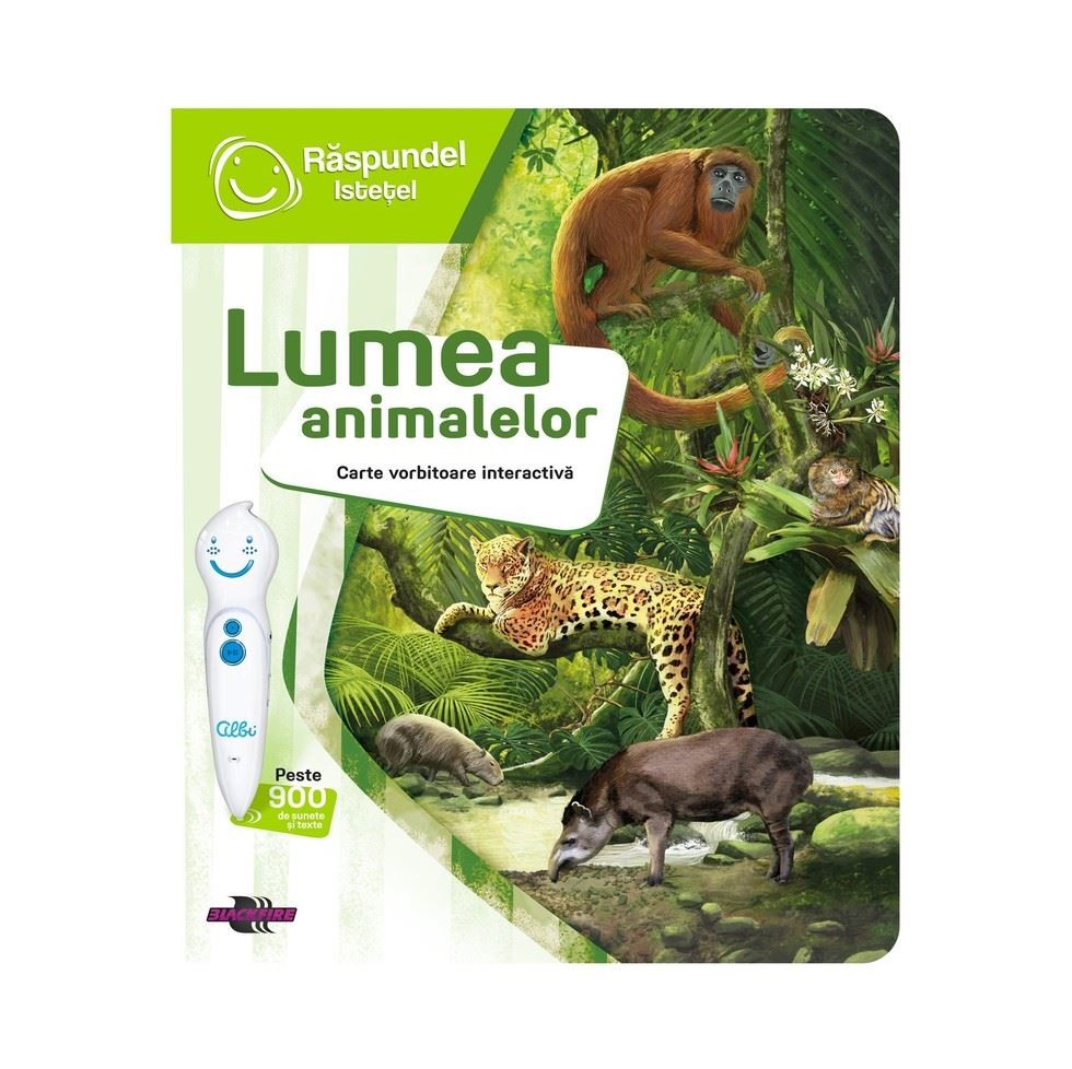 Carte interactiva Raspundel Istetel Lumea animalelor