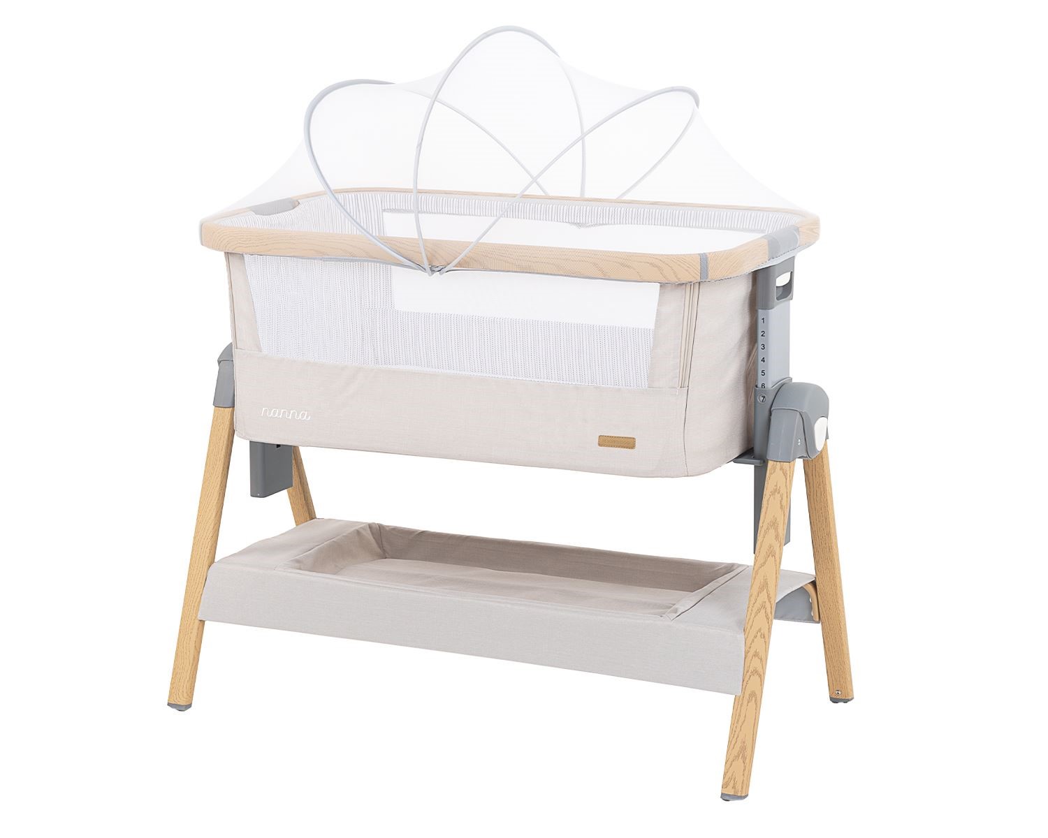 Patut co-sleeper KikkaBoo Nanna Beige
