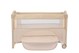 Patut pliabil cu 2 nivele KikkaBoo Milky Way Beige