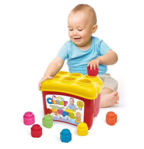 Конструктор мягкий Clementoni Clemmy Baby Сортер с формочками