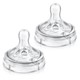 Tetina Philips AVENT Natural, 2 buc., flux pentru terci (6+ luni)