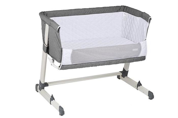 Кроватка Co-sleeper 2 в 1 BabyGo Together Grey
