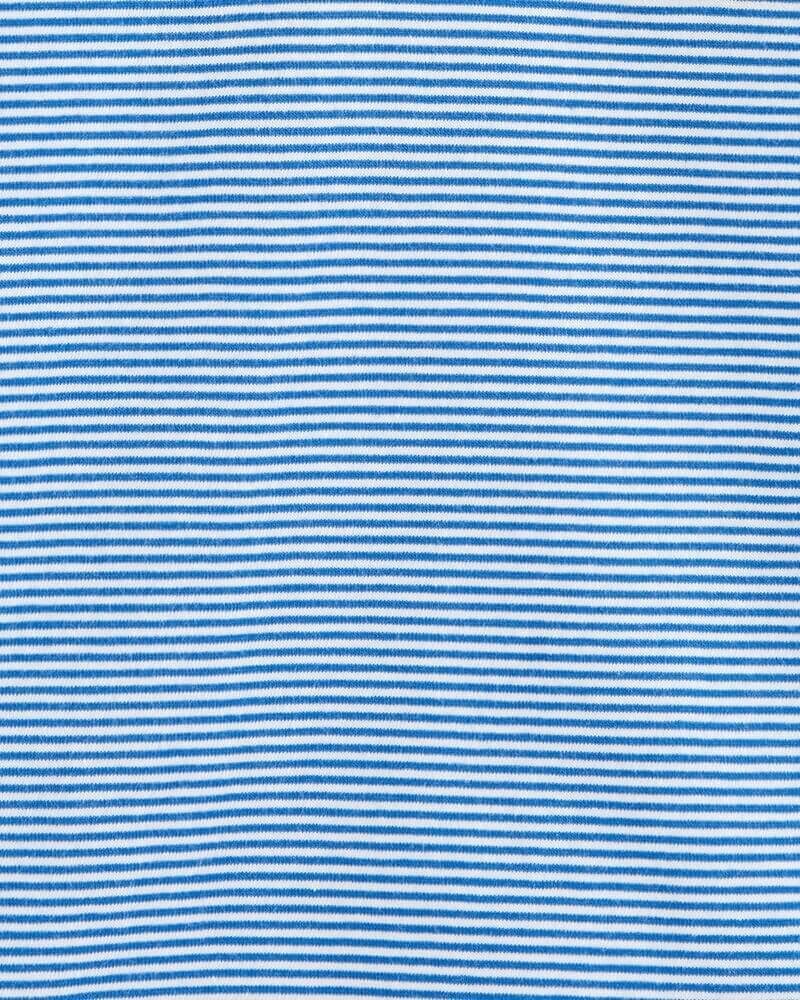 Carter's Tricou tip polo cu dungi albastre