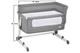 Кроватка Co-sleeper 2 в 1 BabyGo Together Grey