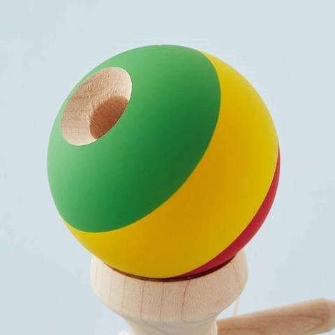 Kendama Noriel Krom Rasta Premium Maple-Rubber